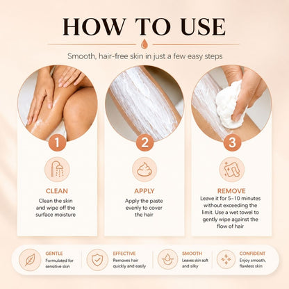SilkErase™ Hair Removal Cream